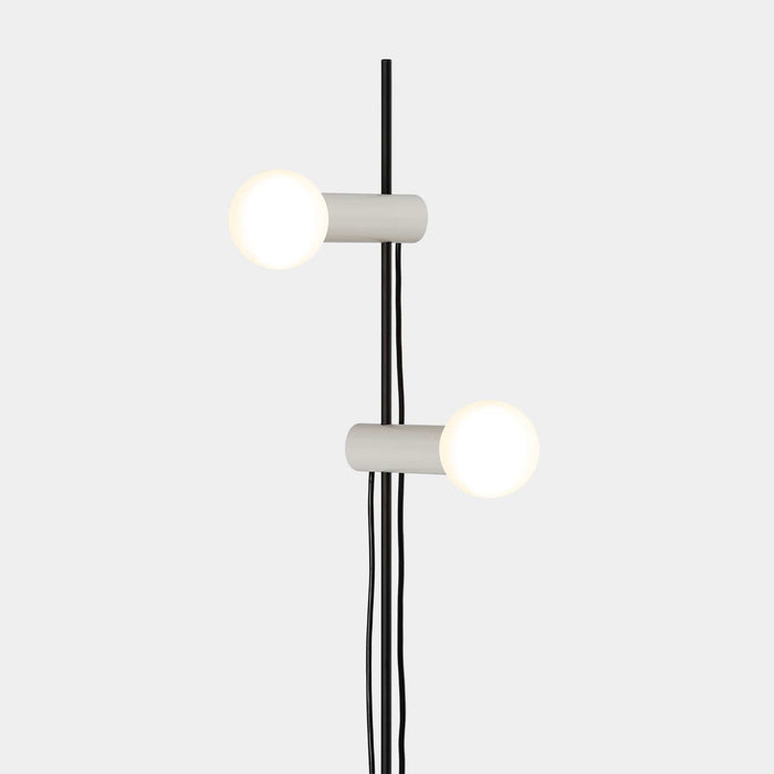 FLOOR LAMP NUDE DOUBLE E27 30 STONE GREY 25-8521-05-EM