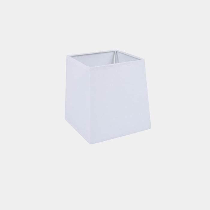 LAMP SHADE (ACCESSORY) SHADE SQUARE 130X130X110MM WHITE PAN-178-14