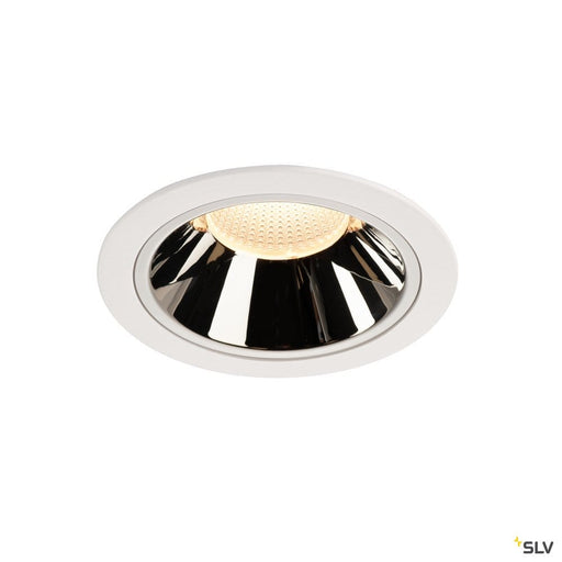 Numinos Dl Xl, Indoor Led Recessed Ceiling Light White/chrome 3000k 55° - Toplightco