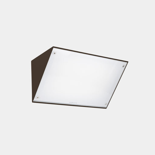 WALL FIXTURE IP65 CURIE GLASS 260MM E27 15 BROWN