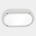 WALL FIXTURE IP66 BASIC OVAL LED 8.5 SW 2700-3200-4000K ON-OFF WHITE 793LM