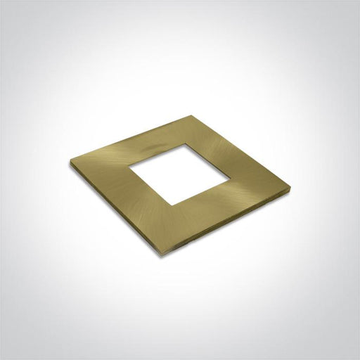 Wall Light Recessed Brushed Brass cover for 68006N One Light SKU:050176/BBS - Toplightco