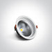 LED Downlight White Circular Cool White LED built in 1200lm 15W Die Cast One Light SKU:10115CD/W/C - Toplightco