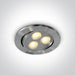 LED Spotlight Aluminium Circular Warm White LED 135lm Natural Aluminium One Light SKU:11103L/W/15 - Toplightco
