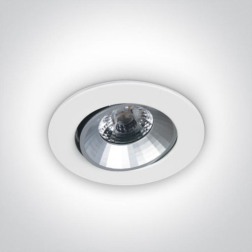 LED Spotlight Circular Warm White LED Dimmable LED built in 620lm 9,2W Aluminium One Light SKU:11109KD/W/W - Toplightco