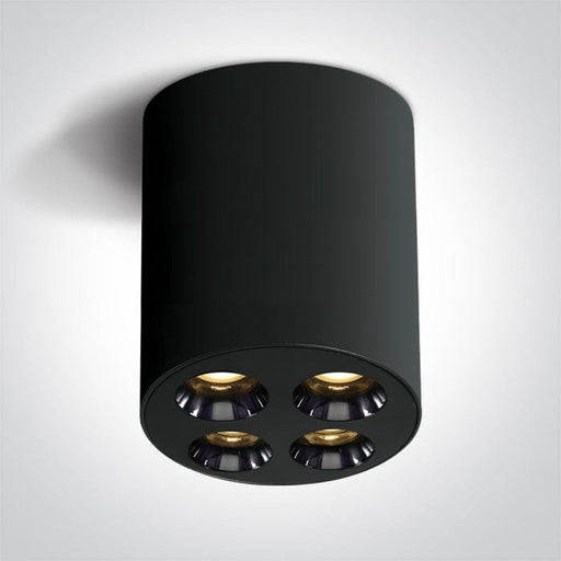 Black 10W Low Glare surface ceiling spotlight, IP20.
Complete with 700mA driver.
 One Light SKU:12110H/B/W