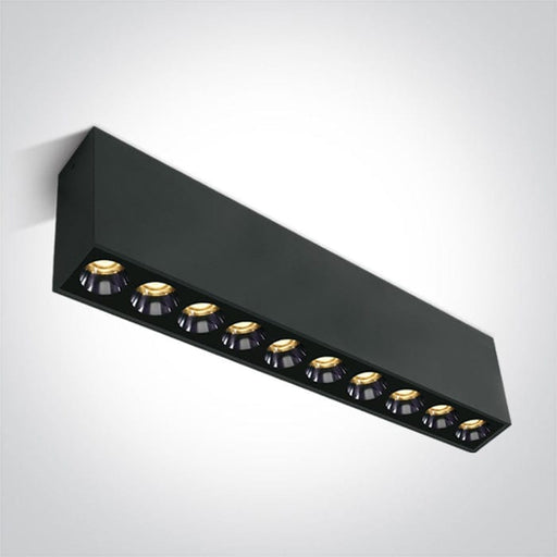 Black 24W Surface ceiling Low Glare, IP20.

Complete with 700mA driver.

 One Light SKU:12124H/B/W
