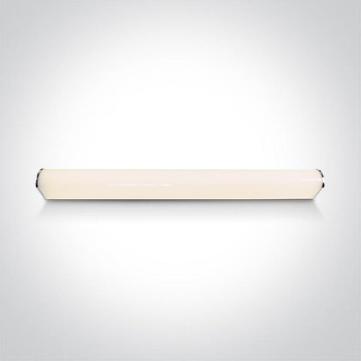 Bathroom Light Chrome Rectangular Cool White LED built in 1700lm 20W Aluminium One Light SKU:38120C/C - Toplightco