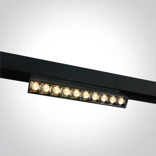 Black 22w Warm White 48v Ip20 Adjustable One Light SKU:42106B/B/W - Toplightco