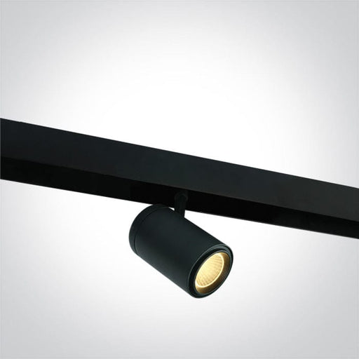 Black 24w Warm White 48v Ip20 Adjustable One Light SKU:42114B/B/W - Toplightco