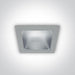 LED Downlight Grey Rectangular Cool White LED built in 310lm 5W Die Cast One Light SKU:50105K/G/C - Toplightco