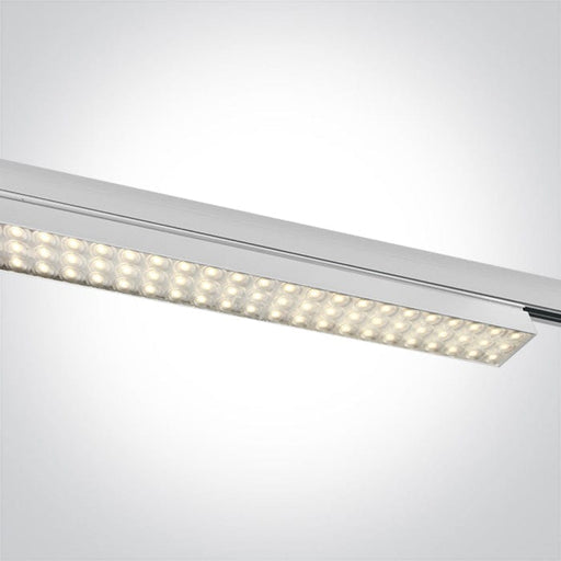 White Led 60w Warm White Linear Track Light Ip20 230v - Toplightco