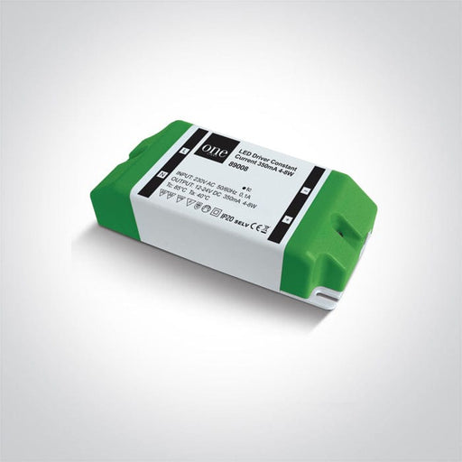 Constant current LED driver, non-dimmable, for 350mA

LED spotlights / LED fittings, 4-8W. 

 

 One Light SKU:89008