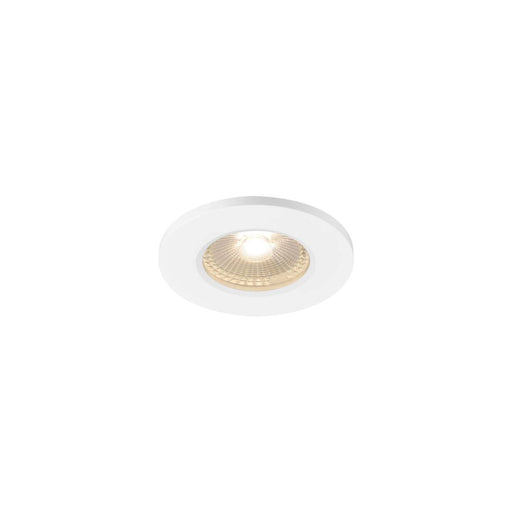 SLV 1001016 KAMUELA ECO LED Fire-rated Recessed ceiling luminaire, white, 3000K, 38°, dimmable, IP65 - Toplightco