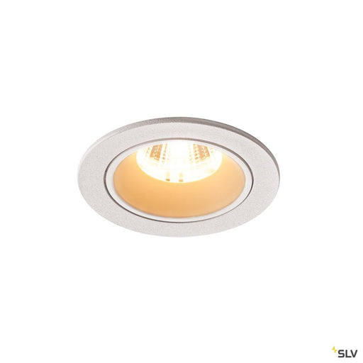 Numinos Dl S, Indoor Led Recessed Ceiling Light White/white 3000k 40° - Toplightco