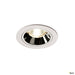 Numinos Dl S, Indoor Led Recessed Ceiling Light White/chrome 4000k 55° - Toplightco