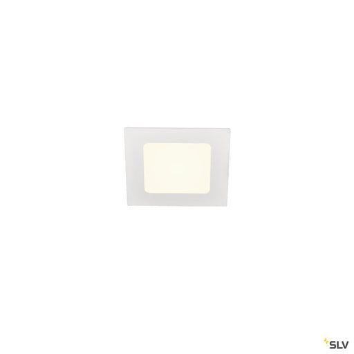 Senser 12 Dl, Indoor Led Recessed Ceiling Light Square White 4000k - Toplightco