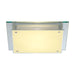 SLV 155180 GLASSA SQUARE E27 ceiling light, frosted glass, 2x E27, max. 2x 60W - Toplightco