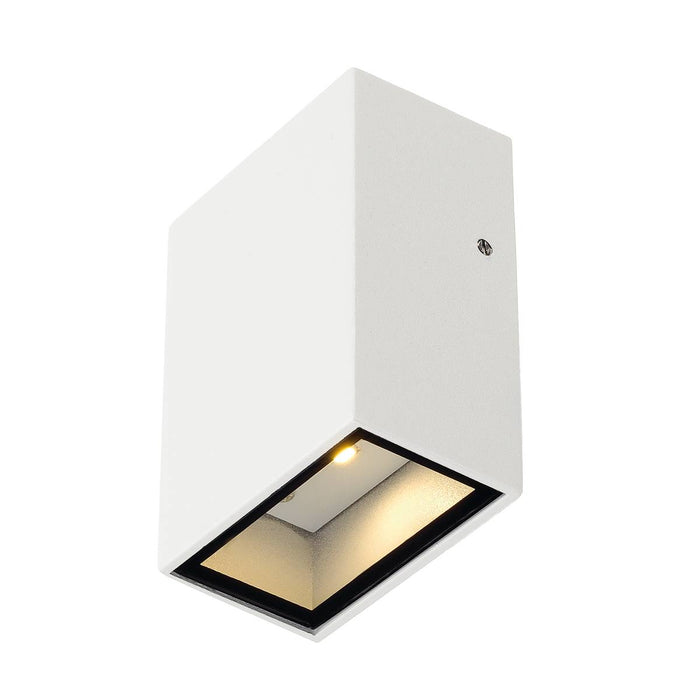 SLV 232461 QUAD 1 wall light, square, white, LED, 1x3W, 3000K, IP44 - Toplightco