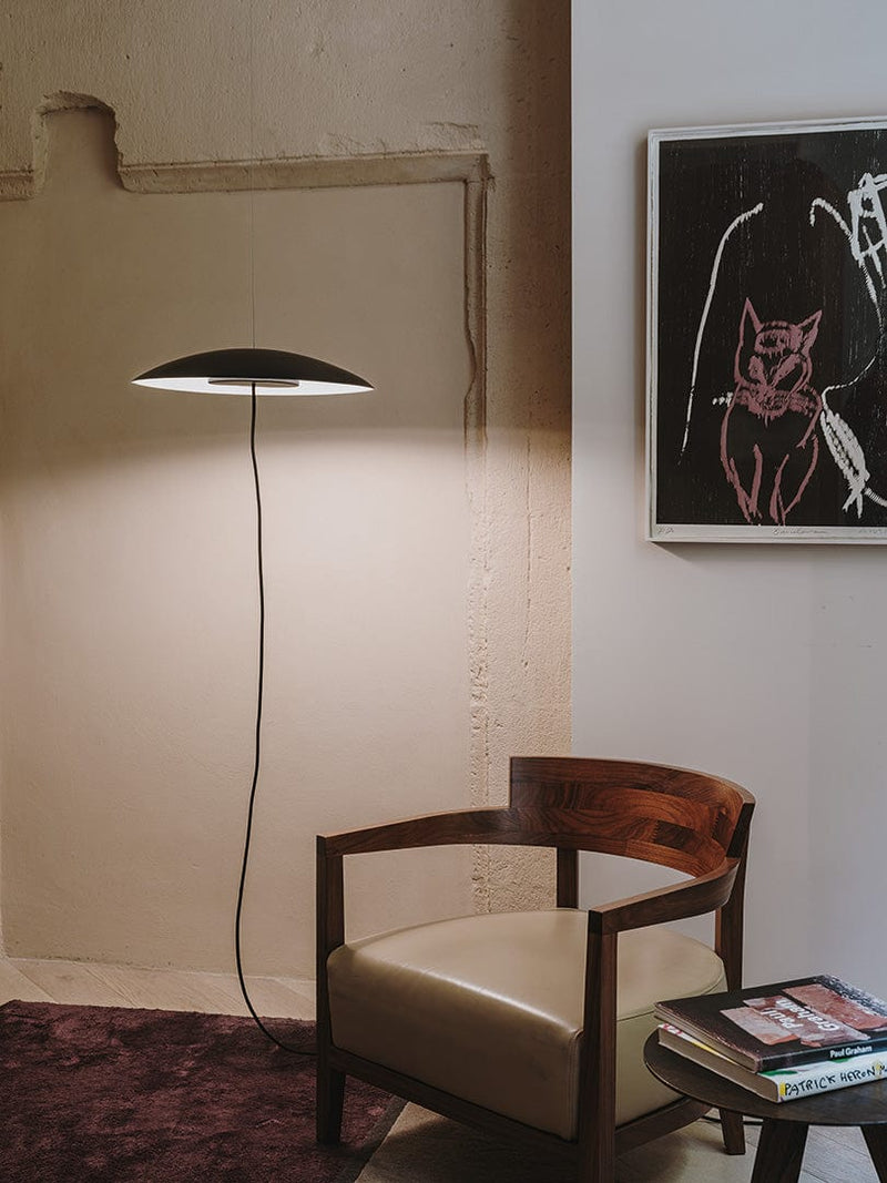 FLOOR LAMP NOWAY SINGLE SCREEN LED 18 LED WARM-WHITE 3000K ON-OFF BLACK 791LM 00-7981-05-05