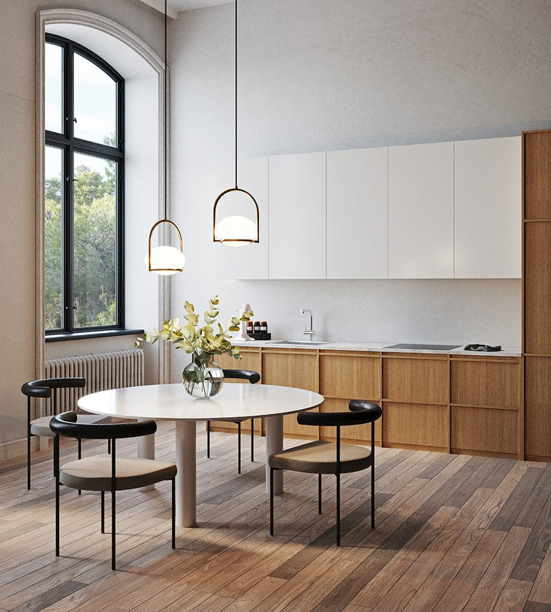 PENDANT COCO SINGLE E14 9 PAINTED GOLD 592LM 00-7984-ET-M1