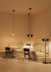 PENDANT LEVELS 1 BODY Ã˜220MM LED 19W SW 2700-3000-4000K CASAMBI BLACK 1381LM