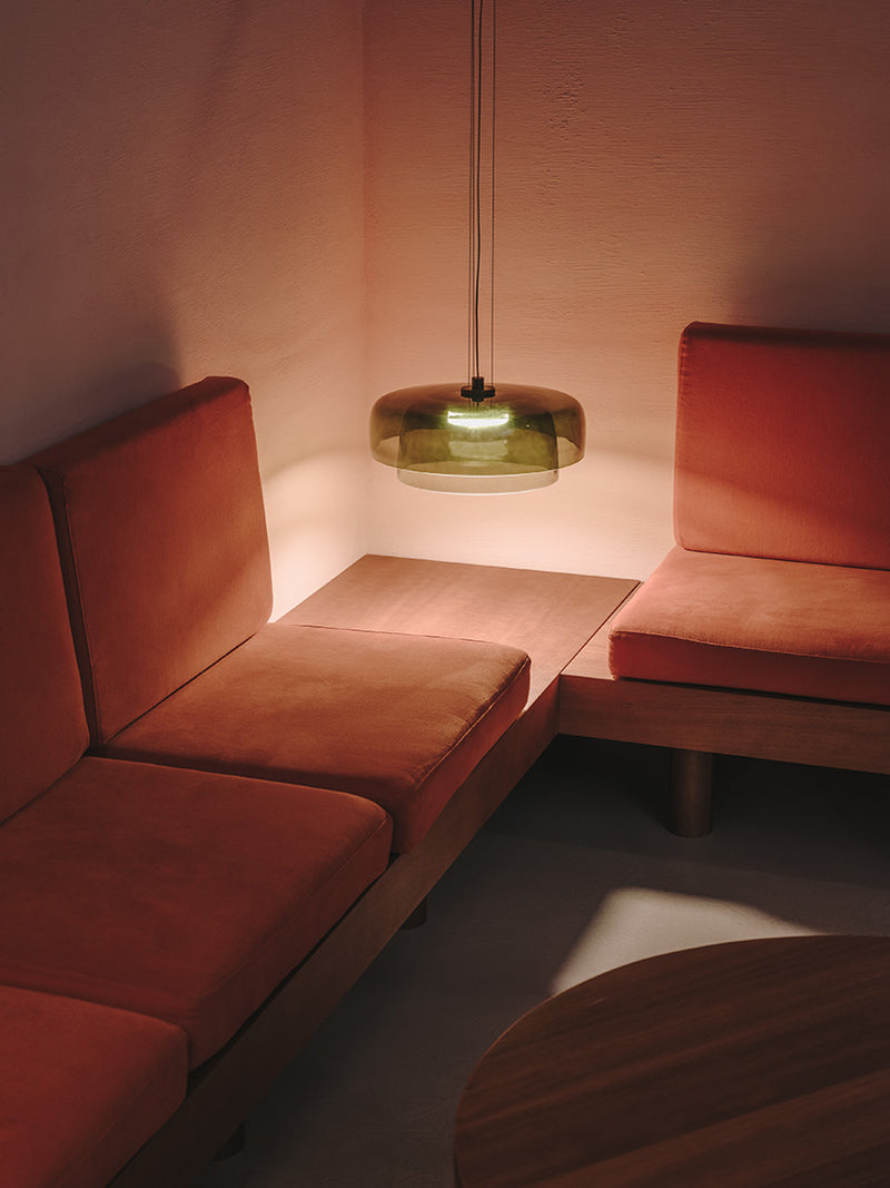 PENDANT LEVELS 2 BODIES Ã˜420MM + Ã˜320MM LED 19W SW 2700-3000-4000K CASAMBI BLA