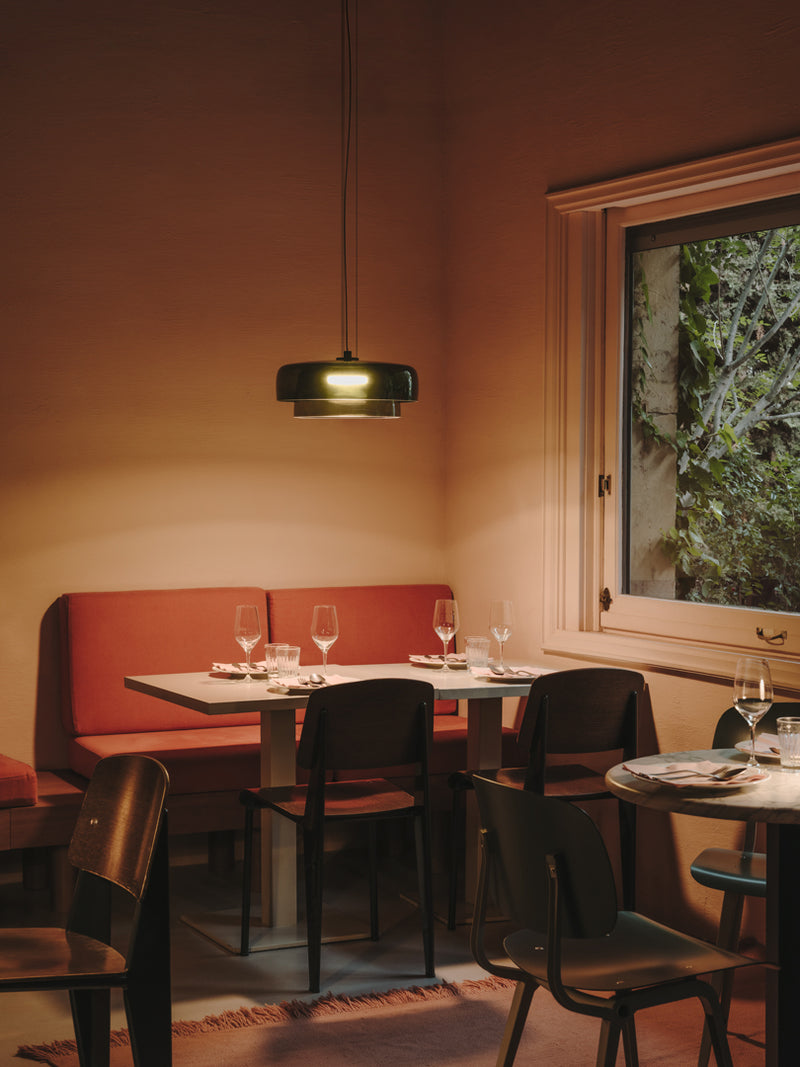 PENDANT LEVELS 2 BODIES Ã˜420MM + Ã˜320MM LED 19W SW 2700-3000-4000K CASAMBI BLA