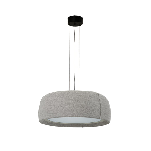 Gong Opal Pendant | 28.0W 4000K CRI92 Phase Cut | Silk Gray | 00-A296-FB-FA