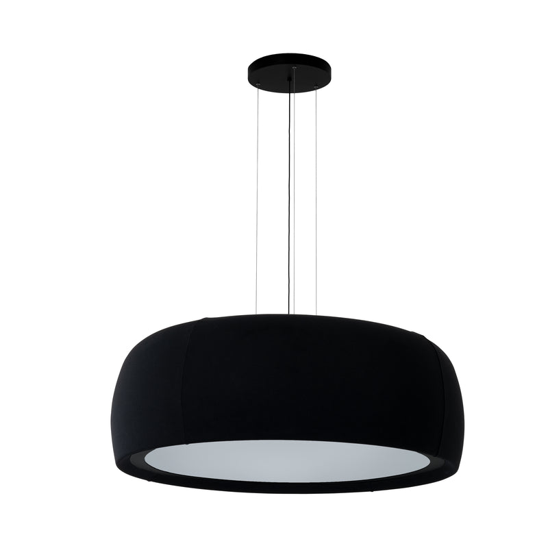 Gong Opal Ø1000 Pendant | 38.7W 3000K CRI92 DALI-2 / Push | Black | 00-A347-60-EZ