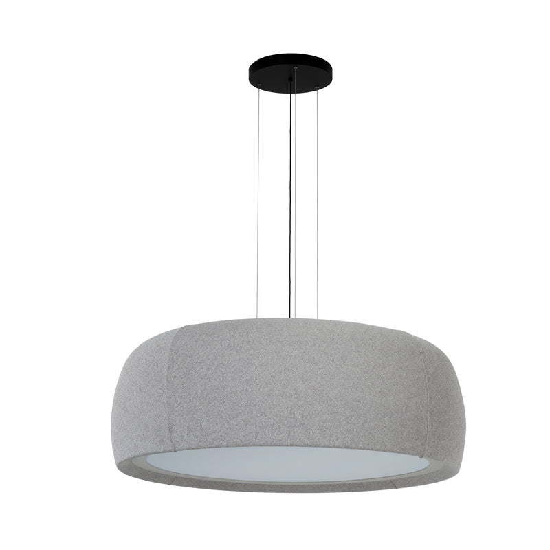 Gong Opal Ø1000 Pendant | 38.7W 4000K CRI92 DALI-2 / Push | Silk Gray | 00-A349-FB-FA