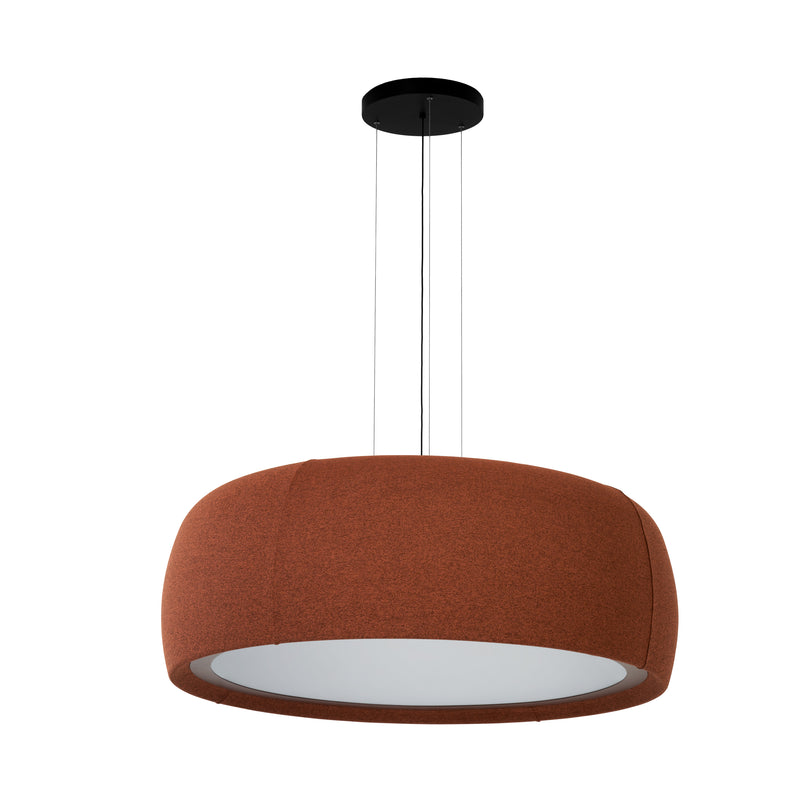 Gong Opal Ø1000 Pendant | 38.7W 4000K CRI92 DALI-2 / Push | Mahogany Brown | 00-A349-W1-L1