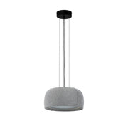 Gong Microprisma Ø340 Pendant | 15.0W 3000K CRI92 DALI-2 / Push | Silk Gray | 00-A353-FB-FA