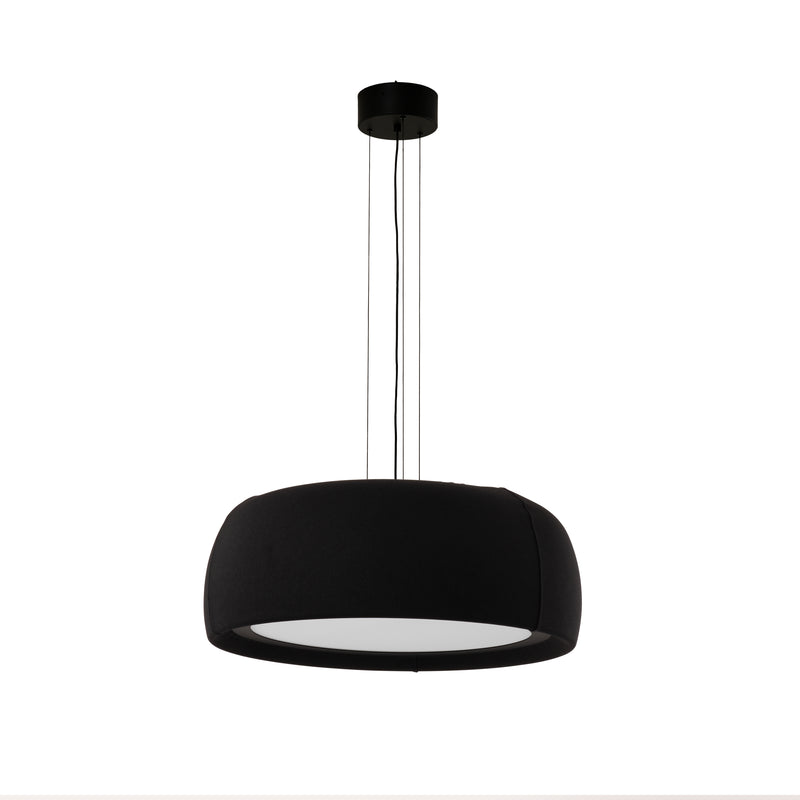 Gong Microprisma Ø600 Pendant | 28.0W 4000K CRI92 DALI-2 / Push | Black | 00-A368-60-EZ