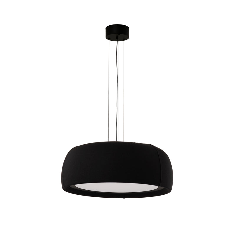 Gong Opal Ø600 Pendant | 28.0W 2700K CRI92 DALI-2 / Push | Black | 00-A369-60-EZ