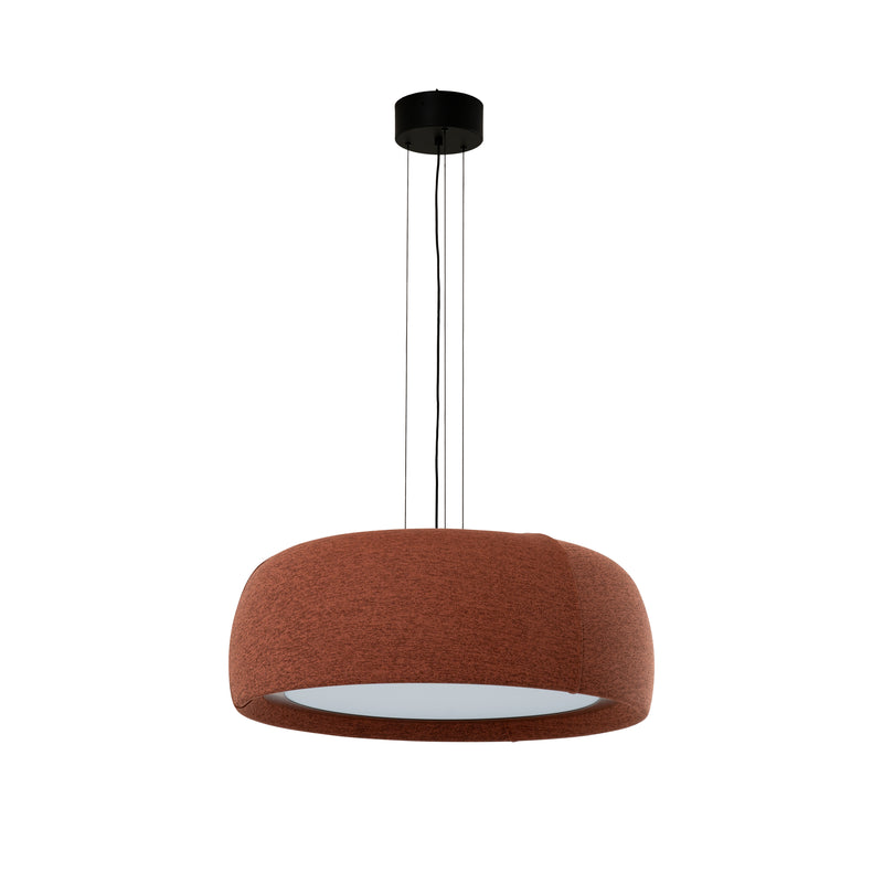 Gong Opal Ø600 Pendant | 28.0W 4000K CRI92 DALI-2 / Push | Mahogany Brown | 00-A371-W1-L1