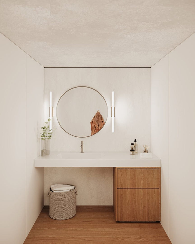 BATH IP44 TOILET SLIM 632MM LED 25 LED WARM-WHITE 3000K ON-OFF CHROME 1777LM 05-6396-21-M1