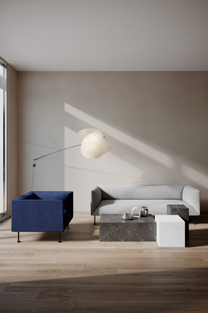 WALL FIXTURE VOILES LED 33.6 LED WARM-WHITE 2700K TOUCH DIMMING BLACK 2071LM 05-7723-05-14