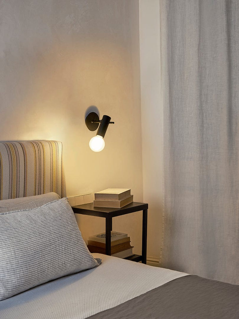 WALL FIXTURE NUDE E27 15 BLACK 05-8515-05-05