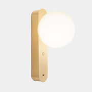 Perlina USB Wall Light | 8.8W 2700K CRI92 Touch | Matte gold | 05-A078-DN-DN