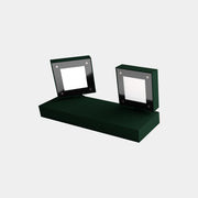 WALL FIXTURE IP66 MODIS OPAL DOUBLE 430MM LED 26.4W SW 2700-3200-4000K CASAMBI F