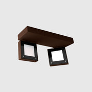 WALL FIXTURE IP66 MODIS OPAL DOUBLE 430MM LED 26.4W SW 2700-3200-4000K CASAMBI B