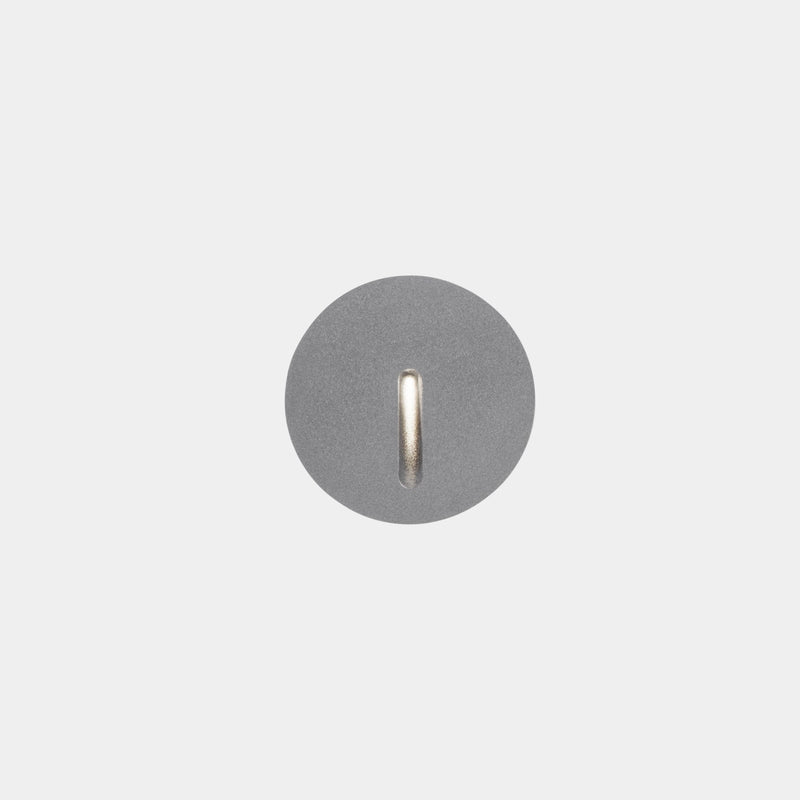 Bat Round Lineal Recessed Wall Light | 3.0W 4000K CRI92 | Grey | 05-E110-34-CM