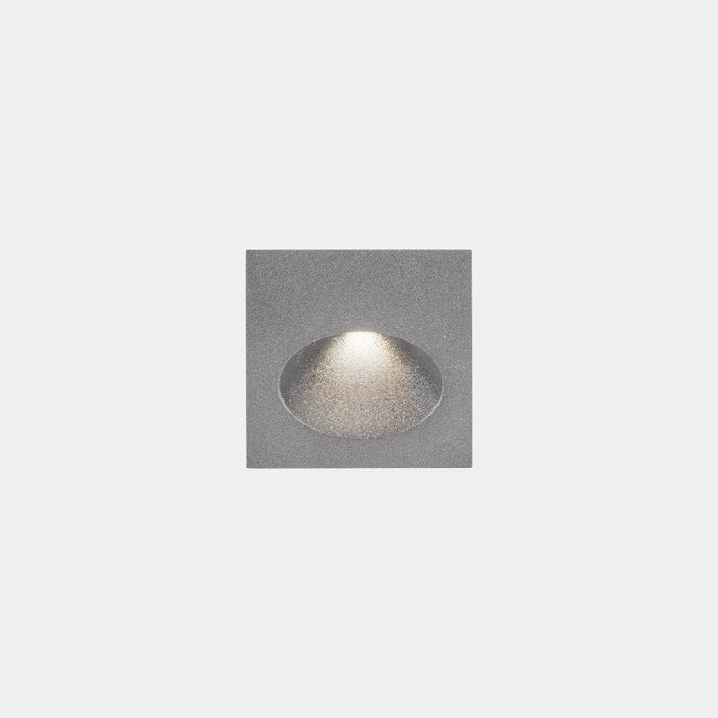 Bat Square Oval Recessed Wall Light | 3.0W 3000K CRI92 | Grey | 05-E111-34-CL
