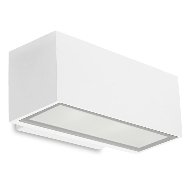 Afrodita LED 275mm Double Emission Wall Light | 21.5W 3000K CRI92 | White | 05-E167-14-CL