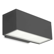 Afrodita LED 275mm Single Emission Wall Light | 11.4W 4000K CRI92 | Urban grey | 05-E168-Z5-CM