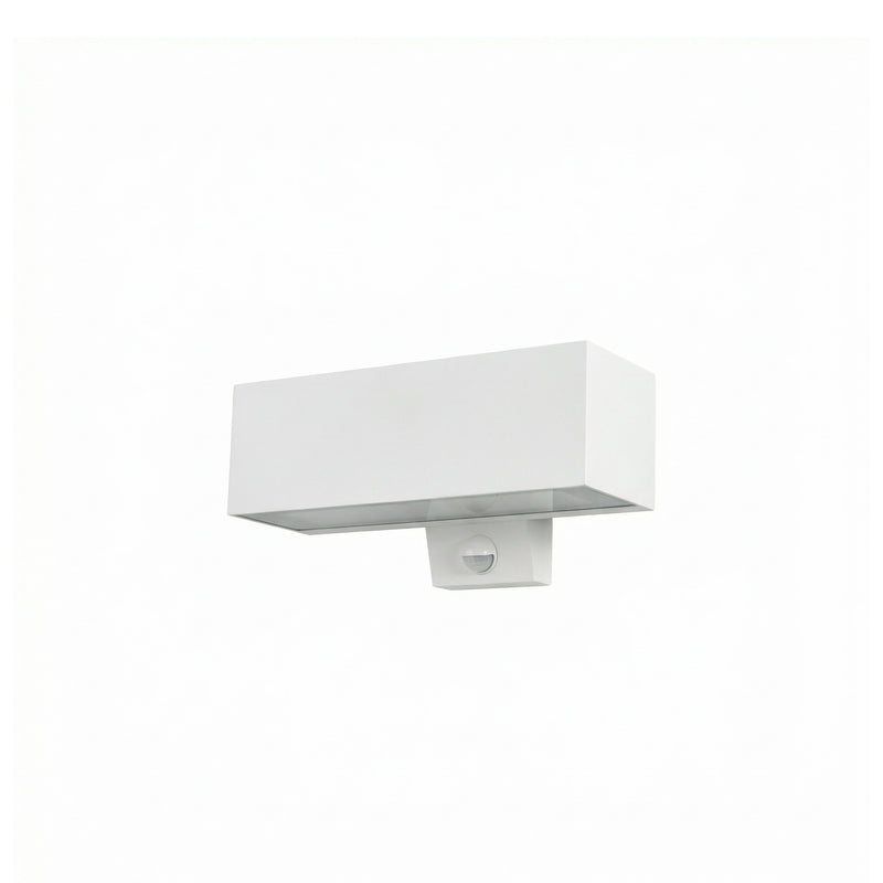 Afrodita LED 275mm Single Emission Sensor Wall Light | 11.4W 3000K CRI92 | White | 05-E170-14-CL