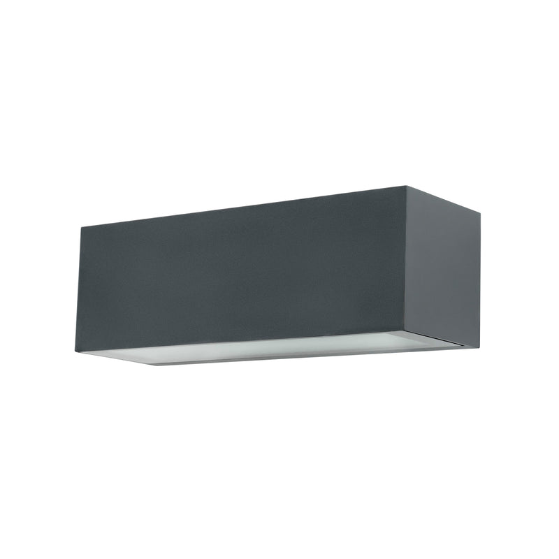 Afrodita LED 375mm Double Emission Wall Light | 41.2W 2700K CRI92 | Urban grey | 05-E171-Z5-CK