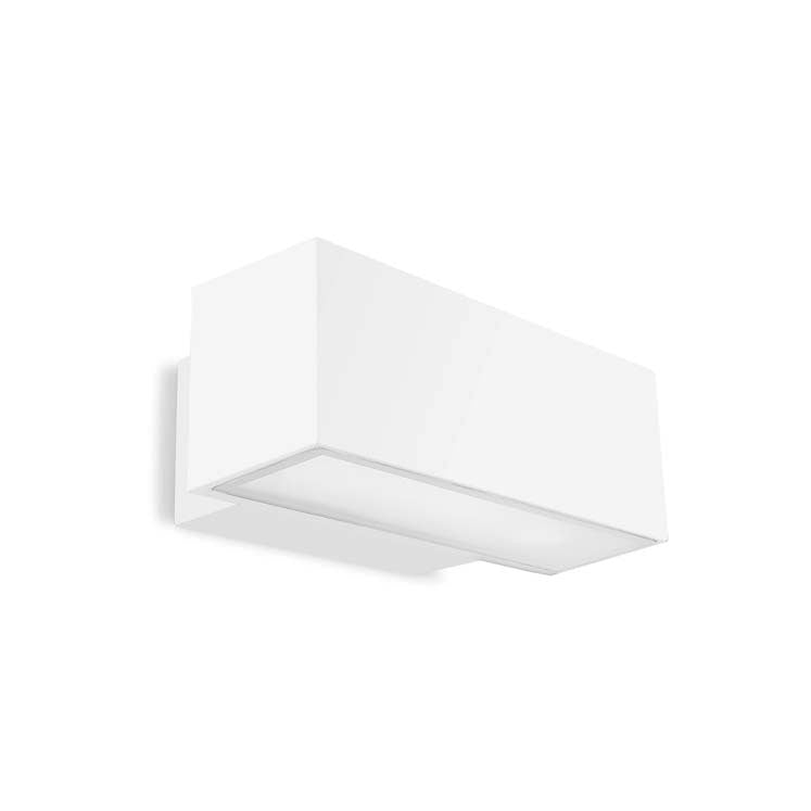 Afrodita LED 335mm Single Emission Wall Light | 27.7W 3000K CRI92 | White | 05-E172-14-CL