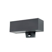 Afrodita LED 335mm Single Emission Sensor Wall Light | 27.7W 3000K CRI92 | Urban grey | 05-E174-Z5-CL